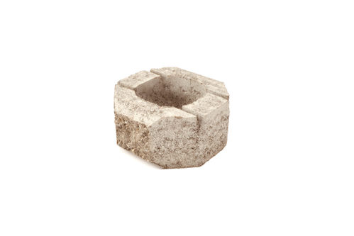 LAKKA betoni lohkopäätymutteri (200 mm x 200 mm x 100 mm) harmaa 8 kg/kpl